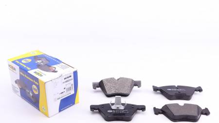 Колодки гальмівні (передні) BMW 1 (E81/E82)/3 (E90-E93)/X1 (E84)/Z4 (E89) 04-16 (Кріплення 47mm) 158 181683-203 фото товару