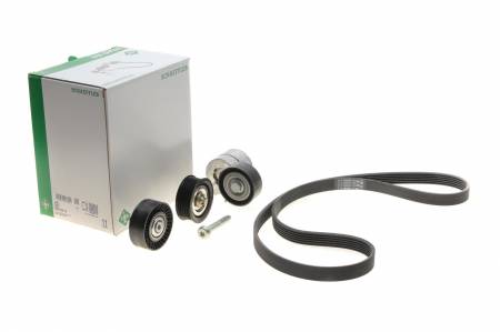 Комплект ременя генератора Opel Astra H/Zafira B 1.9 CDTI 04-15 (6PK1370) 204 529 0190 10 фото товару