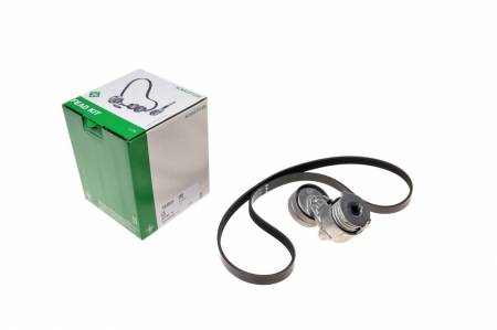 Комплект ременя генератора Renault Trafic 1.9 dCi/2.0 16V 01-, (5PK 1125) 204 529 0427 10 фото товару