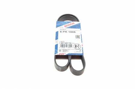 Ремінь генератора VW Caddy IV/V 15-/T7 2.0 TSi 21- (6PK1005) 30 1 987 945 730 фото товару