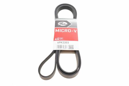 Ремінь генератора MB Sprinter 2.3 96-06 M111 33 6PK2203 фото товару