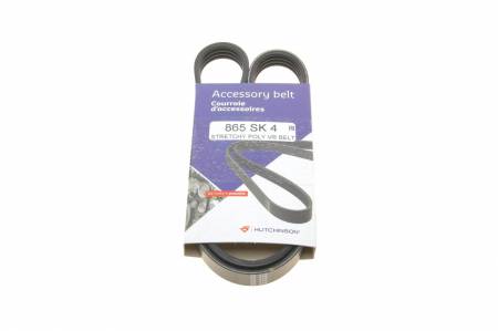 Ремінь генератора BMW 3 (E46) 5 (E39/E60)/7 (E65/E66/E67)/X3 (E83)/X5 (E53) 2.5/3.0D 00-10 (4PK865) 239 865 SK 4 фото товару