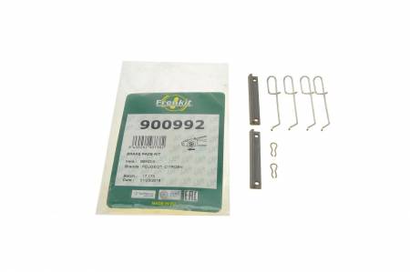 Планка супорта (переднього) прижимна (к-кт) Citroen Saxo 96-04/Peugeot 205/305/405 79-98 (Bendix) 380 900992 фото товару