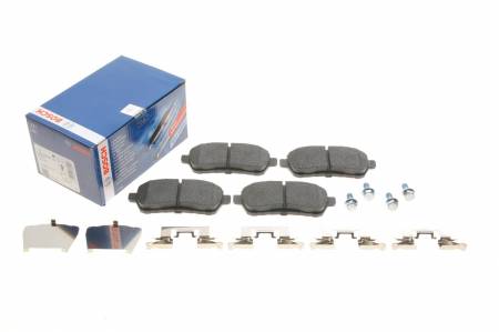 Колодки гальмівні (передні) Ford Fiesta 08-/Mazda 2 07-15 (з прижимною пластиною) 30 0986494652 фото товару