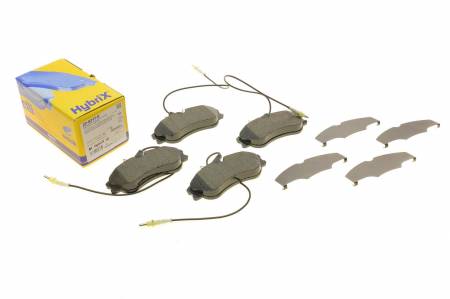 Колодки гальмівні (передні) Citroen Berlingo 96-11/Xsara/Peugeot 306 93-05/Partner 96-15 (+датчики) 121 22-0217-0 фото товару