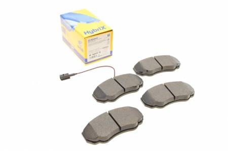 Колодки гальмівні (передні) Citroen Jumper/Fiat Ducato/Peugeot Boxer 94- R15(з датчиком) 121 22-0325-0 фото товару