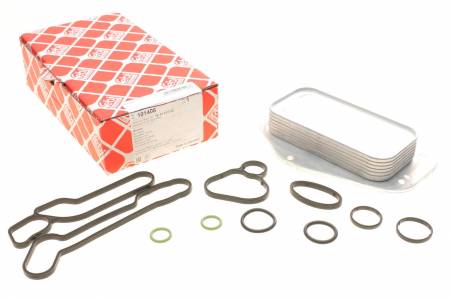 Радіатор масляний Opel Astra/Vectra 1.6/1.8 LPG 05- (теплообмінник) (+ к-кт прокладок) 101 101406 фото товару