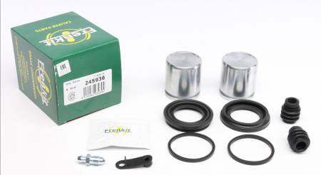 Ремкомплект супорта (переднього) Hyundai Santa Fe/Kia Sorento 06- (d=45mm) (+2 поршня) (Mando) 380 245936 фото товару