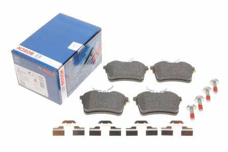 Колодки гальмівні (задні) Citroen Berlingo/Peugeot 308/Partner 08- (з прижимною пластиною) 30 0986494646 фото товару