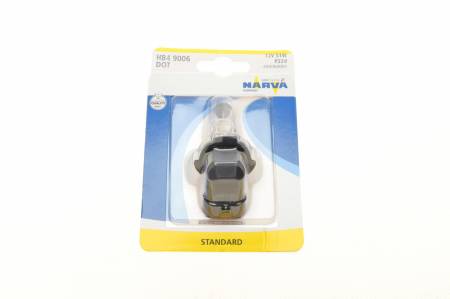 Автолампа HB4/9006 12V 51W P22d (Американські типи) (блістер/1шт) 485 480064000 фото товару