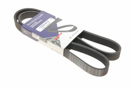 Ремінь генератора Fiat Scudo 2.0 D Multijet/Citroen Jumpy/Peugeot Expert 2.0 HDi (6PK1220) 239 1220 K 6 фото товару