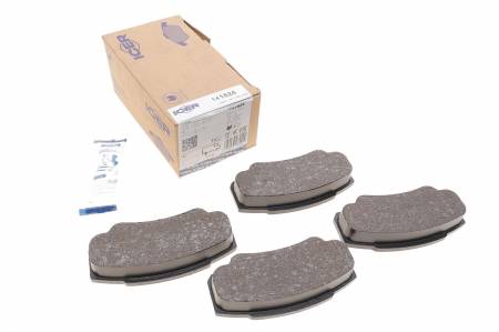 Колодки гальмівні (задні) Citroen Jumper/Fiat Ducato/Peugeot Boxer 94- 158 141524 фото товару