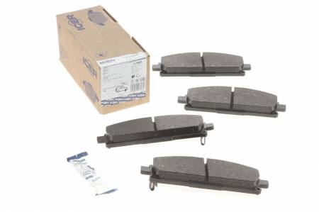 Колодки гальмівні (передні) Nissan X-Trail 01-13/Pathfinder 97-04/Infiniti Q45 93-01/QX4 97- 158 181521 фото товару