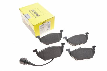 Колодки гальмівні (передні) VW Caddy 03- (Teves) Q+ (ушки вверх) (з датчиком) 39 2313101 фото товару