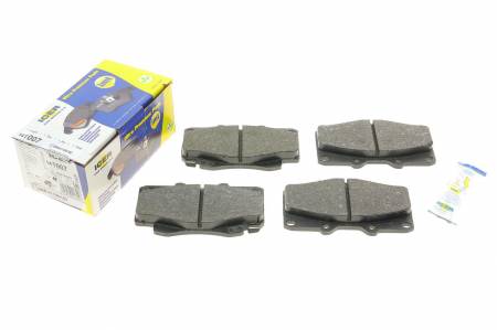 Колодки гальмівні (передні) Toyota Land Cruiser/4Runner 84-01/Hilux 83-05/Great Wall Safe F1 06-09 158 141007 фото товару