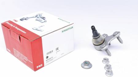 Опора кульова (передня/знизу/L) Audi A3 06-/VW Golf IV 05- 192 825 0275 10 фото товару