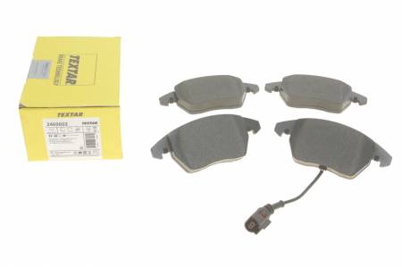 Колодки гальмівні (передні) VW Caddy 03- (Teves) Q+ (ушки вниз) (з датчиком) 39 2469602 фото товару