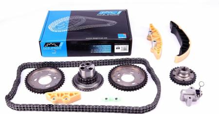 Комплект ланцюга ГРМ Ford Transit 3.2TDCi 06- (ланцюг, натяжник, шестерня) z=132 4862 40-1054FK фото товару