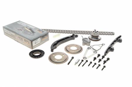 Комплект ланцюга ГРМ Ford Transit 2.2TDCi 06- (ланцюг, натяжник, шестерня) z=122 178 21-0460 фото товару