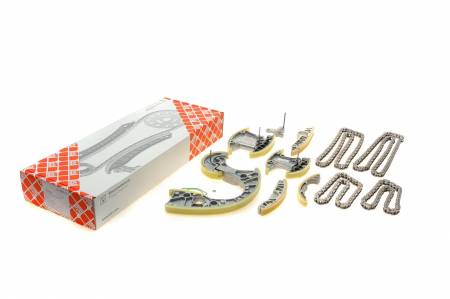 Комплект ланцюга ГРМ Audi A4/A6/A8/Q7/VW Touareg 2.7D/3.0D 03-11 (ланцюг + елементи) (симплекс) 101 100486 фото товару