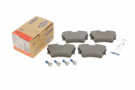 Колодки гальмівні (задні) Renault Trafic/Opel Vivaro/Nissan Primastar/Interstar 01-/NV300 16- 158 LM1351-700 фото товару