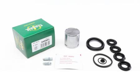 Ремкомплект супорта (переднього) Renault Twingo 93- (d=45mm) (+поршень) (Bendix) 380 245901 фото товару