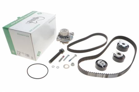 Комплект ГРМ + помпа VW LT 2.5 96-/VW T4 2.5 TDI 91- 204 530 0484 30 фото товару