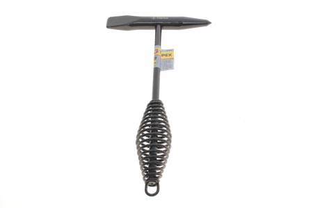 Молоток зварювальний для зняття окалини з металевою ручкою (300g) 5582 02A930 фото товару