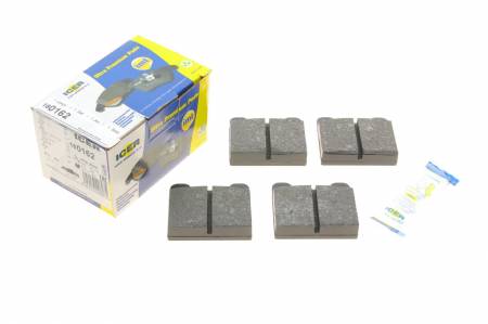 Колодки гальмівні (передні) Opel Ascona 70-75/Kadett 67-79/Rekord 63-77/Audi 100 71-76 158 180162 фото товару