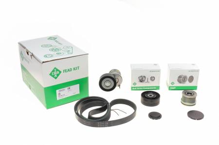 Комплект ременя генератора Audi A4/A6/Q5 2.0 TDI 05-15, (6PK 1580) 204 529 0521 20 фото товару