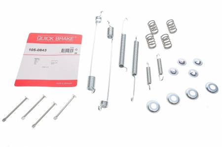 Комплект пружинок колодок ручника Nissan NP300/Pathfinder 86- 5005 105-0843 фото товару