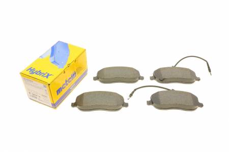 Колодки гальмівні (передні) Citroen C8 02-/Jumpy/Fiat Scudo/Peugeot Expert 95-06/807 02- (+датчики) 121 22-0530-0 фото товару