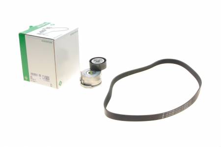 Комплект ременя генератора Citroen Jumpy/Peugeot Expert 2.0 HDi 09- (6PK1245) 204 529 0291 10 фото товару