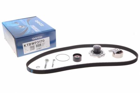 Комплект ГРМ + помпа Fiat Doblo 1.9D/JTD 01- (190x24) 42 KTBWP3170 фото товару