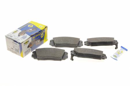 Колодки гальмівні (передні) Hyundai Tucson 04-/Sonata 05-10/Grandeur 05-/Kia Opirus 06- 158 181745 фото товару