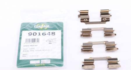 Планка супорта (переднього) прижимна (к-кт) Renault Kaangoo 08- (Lucas) 380 901648 фото товару