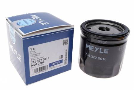 Фільтр масляний Ford C-Max/Fiesta/Focus/Fusion/Galaxy//Kuga/Mondeo/Connect/Volvo C30/S40 1.2-2.0 95- 144 714 322 0010 фото товару