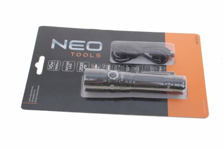 Ліхтарик акумуляторний  C 1500 lm SST40 LED (USB) 5385 99-075 фото товару