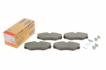 Колодки гальмівні (передні) Renault Trafic II/Opel Vivaro A/Nissan Primastar 01- 158 LM1315-701 фото товару