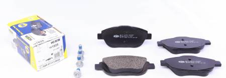 Колодки гальмівні (передні) Citroen С3/DS3 09-/C4 Cactus/Peugeot 2008 13- 158 181925 фото товару