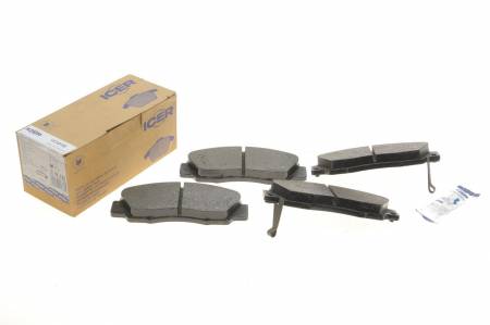 Колодки гальмівні (передні) Honda Accord 91-03/Civic/CR-V 95-02/HR-V 99-/Integra 93-/Stream 05- 158 181019 фото товару