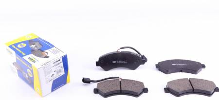 Колодки гальмівні (передні) Citroen Jumper/Fiat Ducato/Peugeot Boxer 06- R16 (з датчиком) 158 141836-203 фото товару