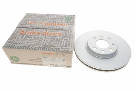 Диск гальмівний (передній) Opel Combo 01-11/Corsa C 00-09/Meriva A 03-10 (260.5x24) (з покр.) (вент.) 121 23-0604C фото товару