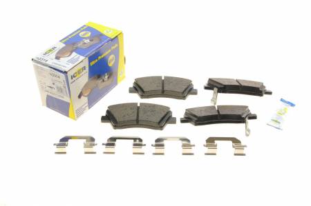 Колодки гальмівні (передні) Hyundai Elantra 15-/Ioniq/Kia Niro 16- 158 182314 фото товару