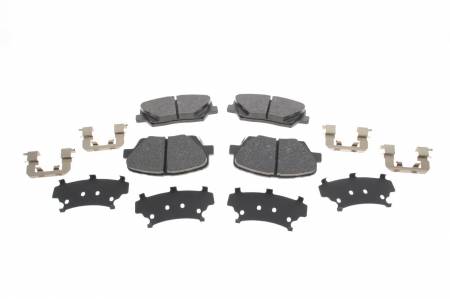 Колодки гальмівні (передні) Kia Carens IV 13- (Mando) (з аксесуарами) 86 25757.175.2 фото товару