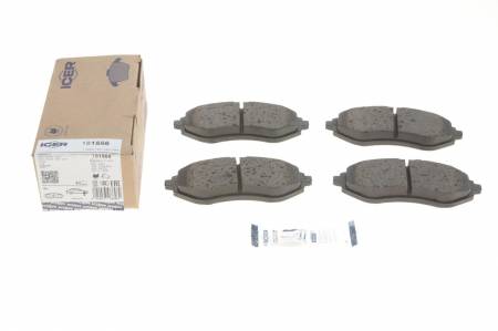 Колодки гальмівні (передні) Chevrolet Aveo/Kalos/Daewoo Kalos 03- 158 181566 фото товару