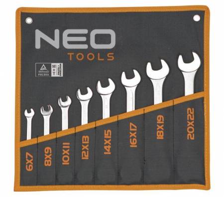 Набір ключів ріжкових (8шт) 5385 09-851 фото товару