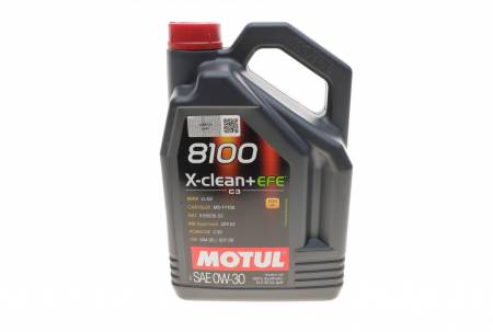 Олива 0W30 8100 X-clean+EFE (5L) (LL-04/VW 504 00/507 00/MB 229,52/Porsche C30) (111678) 436 853951 фото товару