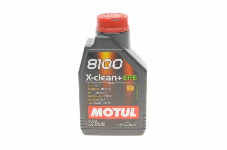 Олива 0W30 8100 X-clean+EFE  (1L) (LL-04/VW 504 00/507 00/MB 229.52/Porsche C30) (111657) 436 853911 фото товару