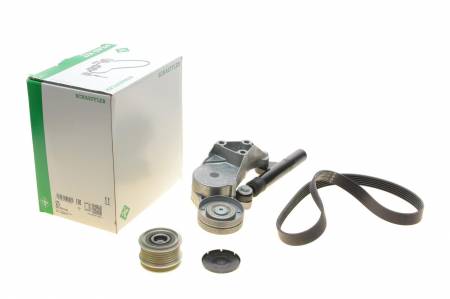 Комплект ременя генератора Skoda Octavia/VW Golf IV 1.9 TDI 96-10 (6PK905) 204 529 0513 20 фото товару